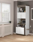 Modubox Orion Shelving Unit with Fold Out Desk, image 1