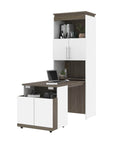 Modubox Orion Shelving Unit with Fold Out Desk, image 9