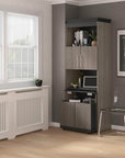 Modubox Orion Shelving Unit with Fold Out Desk, image 13