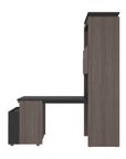 Modubox Orion Shelving Unit with Fold Out Desk, image 23