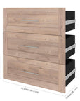 Modubox Pur 3 Drawer Set for Pur 36W Closet Organizer, image 2