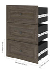 Modubox Versatile 3 Drawer Set for Versatile 25” Storage Unit, image 3