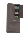 Modubox Pur 36W Wardrobe with 3 Drawers, image 6
