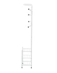 Aosom Entryway Heavy Duty Metal Coat and Shoe Rack Hall Tree, image 6