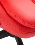 Aosom High Back Heated Massage Swivel Executive Office Chair in Faux Leather, image 38