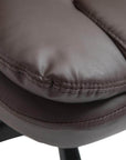 Aosom High Back Heated Massage Swivel Executive Office Chair in Faux Leather, image 21