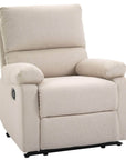 Aosom Linen Reclining Chair with Plush Padded Back, image 11