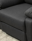 Aosom Linen Reclining Chair with Plush Padded Back, image 9