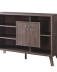 Brassex Inc. Multi Tier Buffett Server with 2 Storage Cabinets, image 2