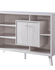 Brassex Inc. Multi Tier Buffett Server with 2 Storage Cabinets, image 7