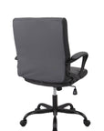 Brassex Inc. Adjustable Height Upholstered Office Chair, image 12