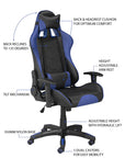 Brassex Inc. Ergonomic Tilt Lift Reclining Office Chair, image 9