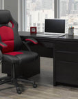 Brassex Inc. Tilt Reclining Gaming Chair, image 12