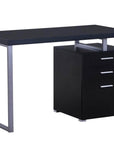 Brassex Inc. Verona Desk with 3 Storage Drawers, image 6