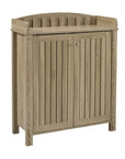 Brassex Inc. Multi Tier Shoe Cabinet with 3 Storage Shelves, image 1