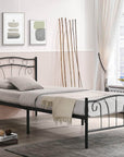 IFDC Dawson Creek Traditional Metal Platform Bed, image 1