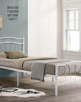 IFDC Dawson Creek Traditional Metal Platform Bed, image 2