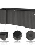 Modubox Norma 71W U Or L Shaped Desk, image 7