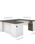 Modubox Norma 71W U Or L Shaped Desk, image 17