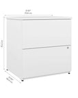 Modubox Universel 28W Standard 2 Drawer Lateral File Cabinet, image 8