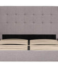Primo International Avian Button Tufted Wingback Platform Bed, image 4