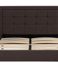 Primo International Cora Button Tufted Upholstered Platform Bed, image 2