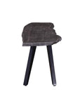 Primo International Wexford Wood Dining Bench in Grey and Black, image 3