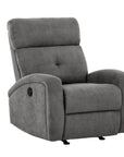 Primo International Josephine Rocker Reclining Chair in Grey, image 1
