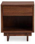 Rustic Classics Jasper Reclaimed Wood 1 Drawer Nightstand in Brown, image 2