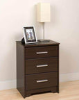 Modubox Coal Harbor 3 Drawer Tall Nightstand, image 3