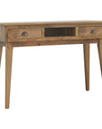 2 Drawer Shell Writing Desk
