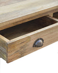 2 Drawer Shell Writing Desk