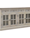Stone Acid Wash Glazed Sideboard
