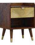 Manila Gold One Drawer Nightstand