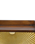 Manila Gold One Drawer Nightstand