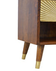 Manila Gold One Drawer Nightstand