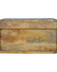Floating Curve Open Slot Nightstand
