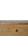 Curved Oak-ish Nightstand