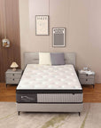 Rest Therapy 14 Inch Euphoria Cooling Pillow Top Plush Hybrid Pocket Coil Mattress with Cool Gel Memory Foam, image 4