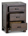 Rustic Classics Whistler 4 Piece Reclaimed Wood Storage Platform Bedroom Furniture Set in Brown, image 10