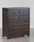 Rustic Classics Whistler 4 Piece Reclaimed Wood Storage Platform Bedroom Furniture Set in Brown, image 13