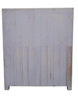 Rustic Classics Whistler Reclaimed Wood 6 Drawer Chest in Grey, image 11