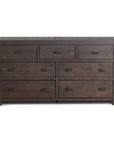 Rustic Classics Whistler Reclaimed Wood 7 Drawer Dresser in Brown, image 2