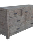 Rustic Classics Whistler Reclaimed Wood 7 Drawer Dresser in Grey, image 5