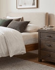 Rustic Classics Nightstand Whistler Reclaimed Wood 3 Drawer Nightstand in Brown