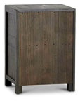 Rustic Classics Whistler Reclaimed Wood 3 Drawer Nightstand in Brown, image 5