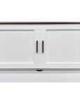 Sleep Chest Cape Cod Murphy Cabinet Bed in Brushed White and Acacia, image 2