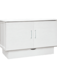 Sleep Chest Madrid Murphy Cabinet Bed in Brushed White, image 1