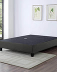 True Contemporary EZ Base Foundation Dark Grey Platform Bed, image 2