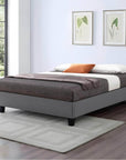 True Contemporary EZ Base Foundation Grey Platform Bed, image 2
